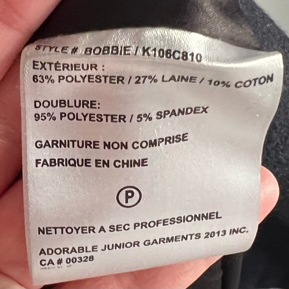 SØSKEN Studios Oversized Wool-Blend Coat (Size: Med., 8-10; See photo) - Picture 7 of 8